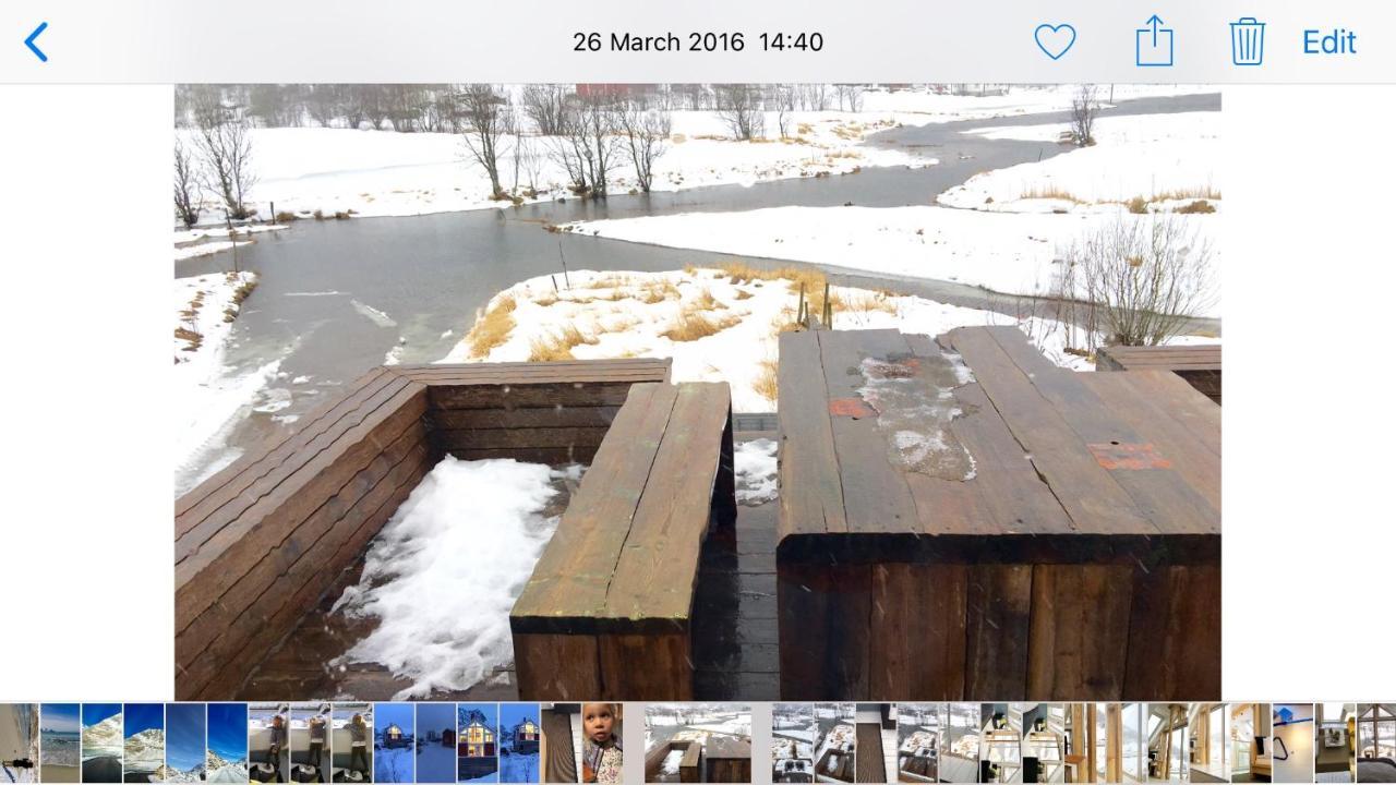 Lofoten Fjord Lodge Saupstad  Kültér fotó