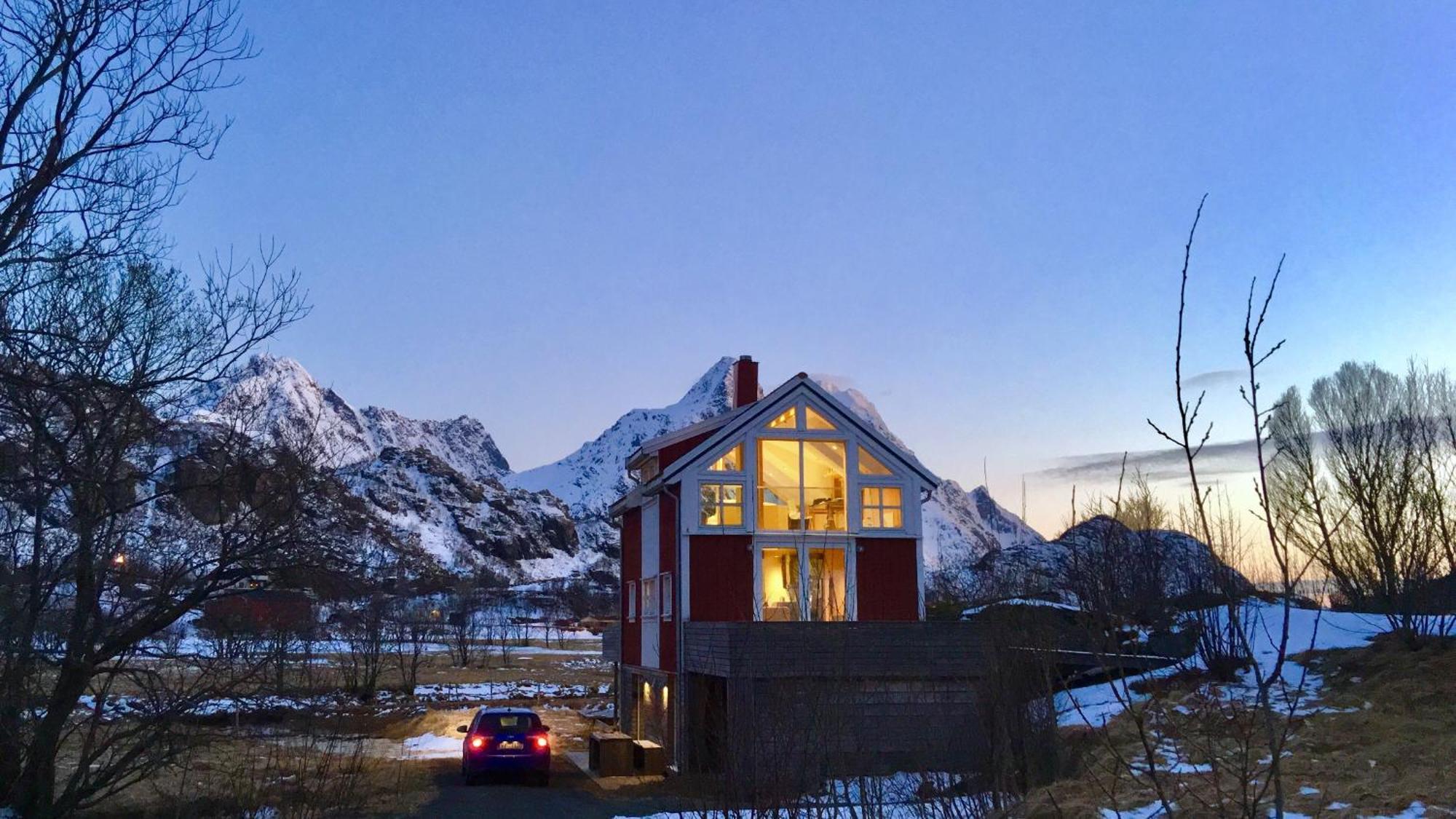 Lofoten Fjord Lodge Saupstad  Szoba fotó